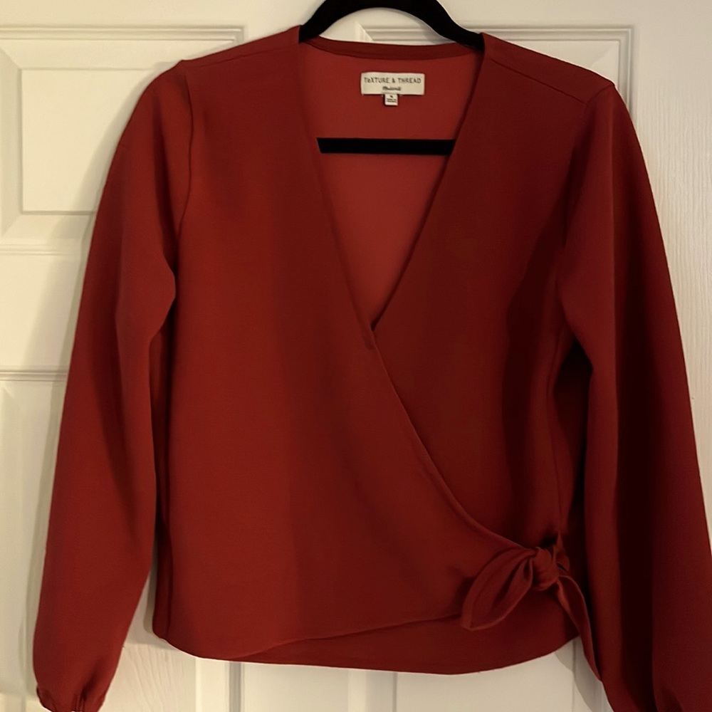 Madewell wrap sweater size medium